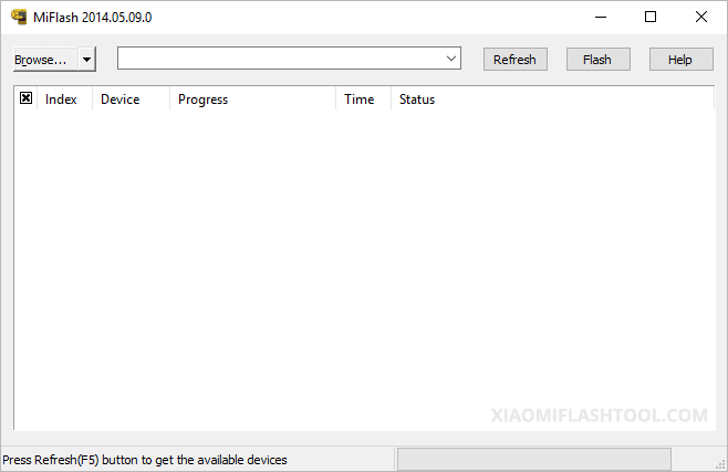 Xiaomi Flash Tool 20140509